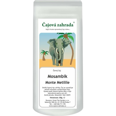Čajová zahrada Mosambik OPI Monte Metilile černý čaj 1000 g