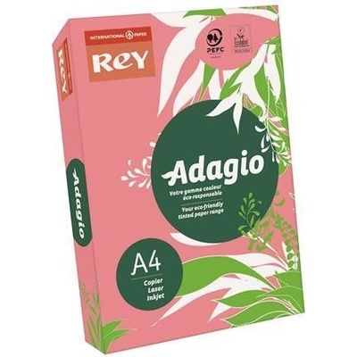 Kopírovací papier farebný A4 80 g Rey Adagio neónová malina