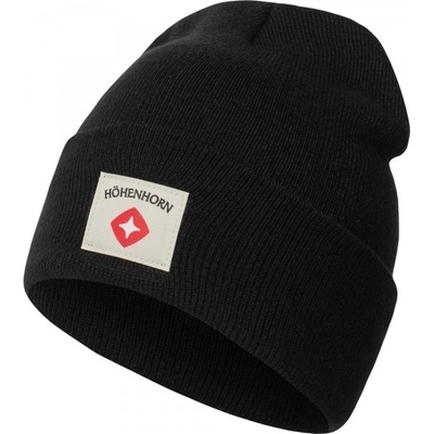 Höhenhorn pletená Beanie zimní čepice Heelflip Černá