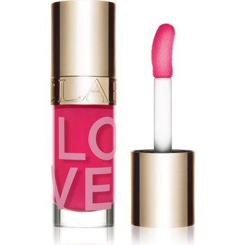 Image 1 of Clarins Lip Comfort Oil Love Collection масло от нар с хидратиращ ефект цвят 31 rosy kiss 7ml