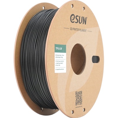 eSUN TPU-LW Black - 1, 75 mm / 750 g (TPU-LW175B075P1)