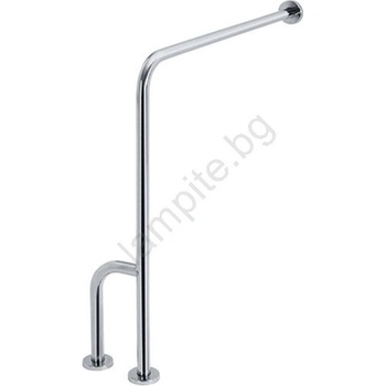 Bemeta Опорна дръжка 23x89 cm неръждаема стомана/сребриста (BD0176)