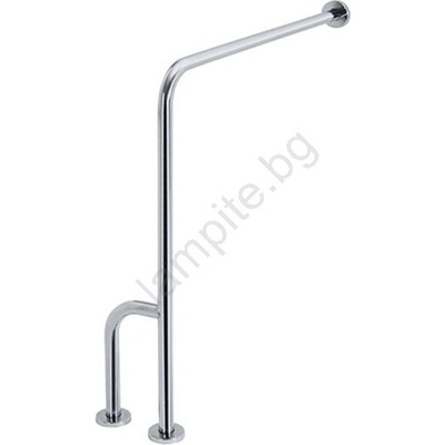 Bemeta Опорна дръжка 23x89 cm неръждаема стомана/сребриста (BD0176)