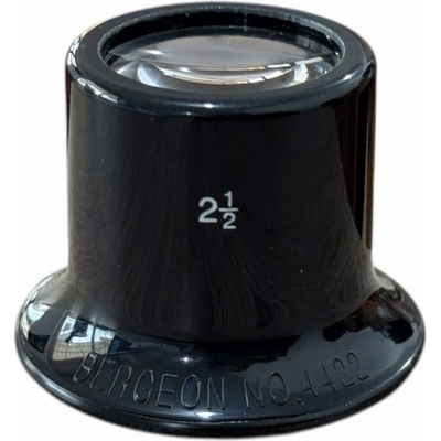 Bergeon Лупа за часовникари Bergeon 4422-2.5 с пластмасов корпус и 4x увеличение