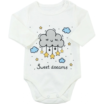 LULLABY Detské body Sweet dreams biele