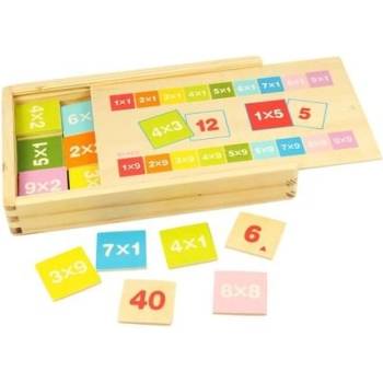 Image 1 of Bigjigs Toys - Дървена игра Умножение и деление