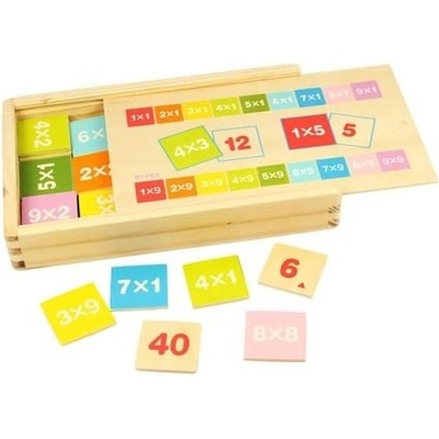 Bigjigs Toys - Дървена игра Умножение и деление
