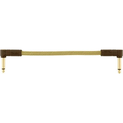 Fender Deluxe Series 099-0820-073 15 cm Ъглов - Ъглов Пач кабел (0990820073KUS)