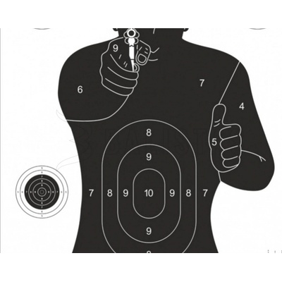 Terč silueta Beast Hunter Attack 10ks