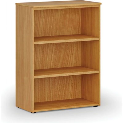 Primo Kancelářský regál WOOD, 1087 x 800 x 420 mm, buk – Zboží Dáma