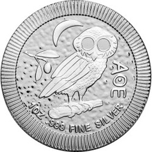 New Zealand Mint strieborná minca Sova z Atén 2022 1 oz