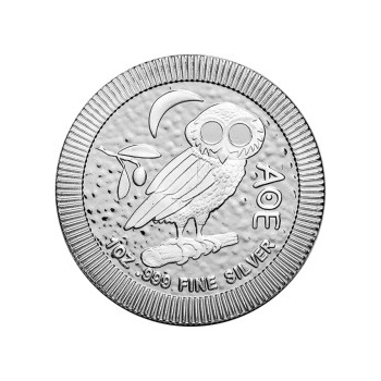 New Zealand Mint strieborná minca Sova z Atén 2022 1 oz