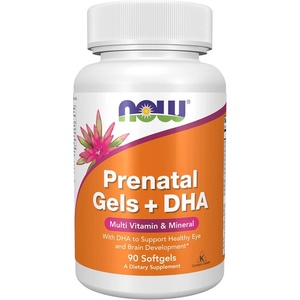 NOW NOW Prenatal Gels + DHA, 90 Softgels - fitnesdobavki - 51,99 лв