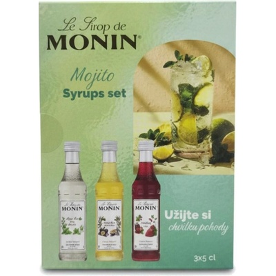 Monin set Mojito 3 x 50 ml
