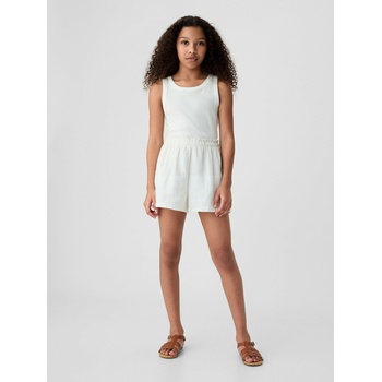 GAP Детски мюсленови шорти GAP GAP | Byal | Момичешки | XS