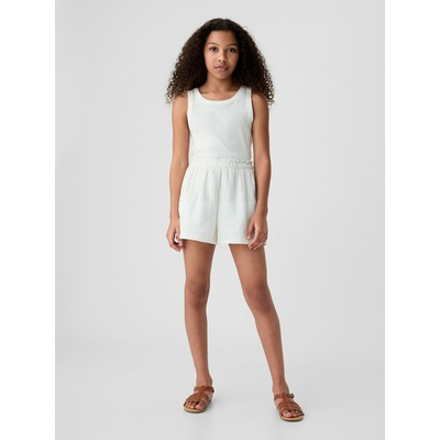 GAP Детски мюсленови шорти GAP GAP | Byal | Момичешки | XS