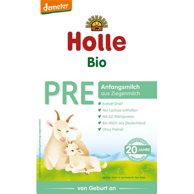 Holle Bio PRE počáteční kojenecká výživa kozí 400 g