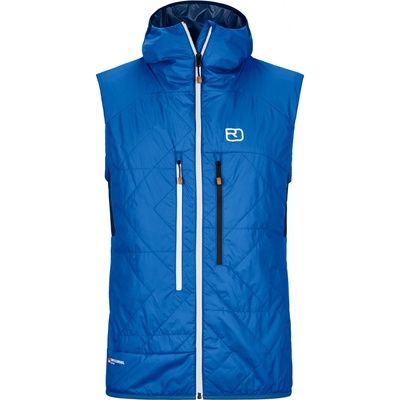 Swisswool Piz Boe Vest Men's Blue Note