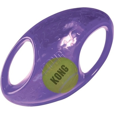 Kong Hračka guma + tenis Jumbler loptu rugby L XL