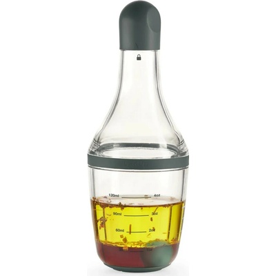 Lékué Šejker na dressing 180 ml, sivý, plastový