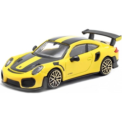 Bburago Porsche 911 GT2 RS 2018 žlutá 1:43