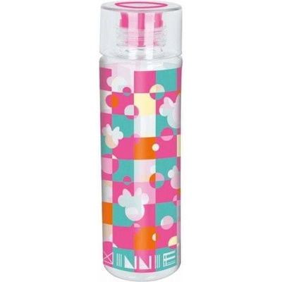 Stor plastová fľaša so silikónovým hrdlom MINNIE MOUSE 590ml