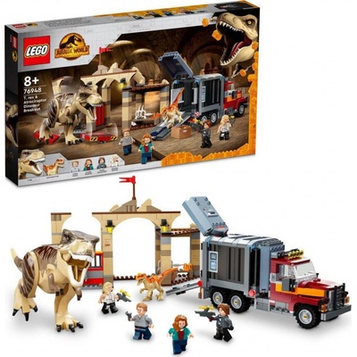 LEGO® Jurassic World 76948 Útěk T-rexu a atrociraptoru