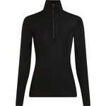 Icebreaker Дамско мериносово термобельо Icebreaker Women's Merino 175 Everyday L/S Half Zip Merino base layer - Black (115-2818-0113)