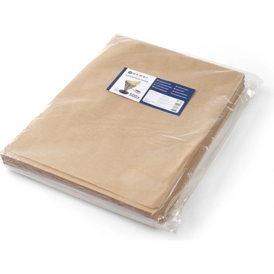 Hendi Pergamenový papír na hranolky a občerstvení, Béžová, 500 ks., 250x350mm