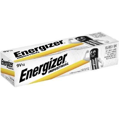 Energizer Батерии ENERGIZER "AlkalinePowerIndustrial" 9V 12 броя NZAI6O01 (NZAI6O01)