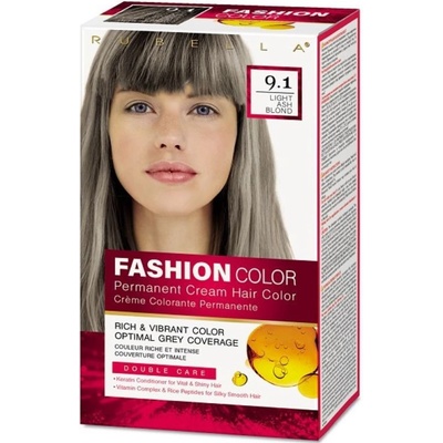 Rubella farba na vlasy light ash blond 9.1 Fashion Color 2 x 50 ml + 15 ml