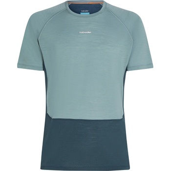 Icebreaker M Mer 125 ZoneKnit SS Crewe Размер: L / Цвят: син