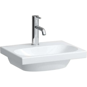 Laufen Lua - Умивалник за мебели 45x35 см, без преливник, отвор за батерия, LCC, бял H8160804001561 (H8160804001561)
