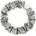 By Eloise London Silk Scrunchie Silver Heart Ластик за коса за жени цвят Moonlight