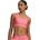 Under Armour Women's Crossback Medium Impact Sports Bra - Pink/Posh Pink