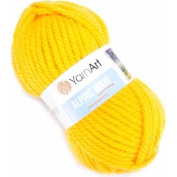 Image 1 of YARNART Alpine Maxi 679 Yellow Плетива прежда (ALPINE-MAXI-679)