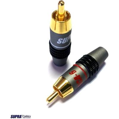 Supra Cables Supra RCA-6 - Cinch конектор с тефлонова изолация (071821)