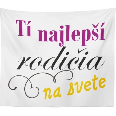 Sablio Deka Tí najlepší rodičia na svete 150x120
