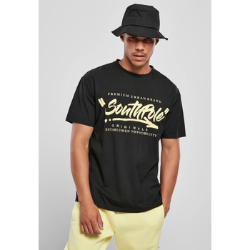 Southpole Мъжка тениска в черен цвят Southpole Short Sleeve Tee black UB-SP084-00007 - Бял, размер M