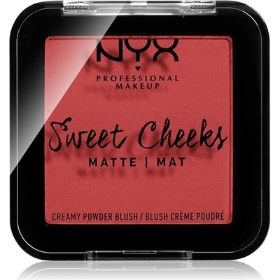 NYX Professional Makeup Sweet Cheeks Blush Matte lícenka Citrine Rose 5 g