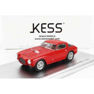 KESS MODEL FERRARI 250MM sn0252MM BERLINETTA PININFARINA 1953 RED 1:43