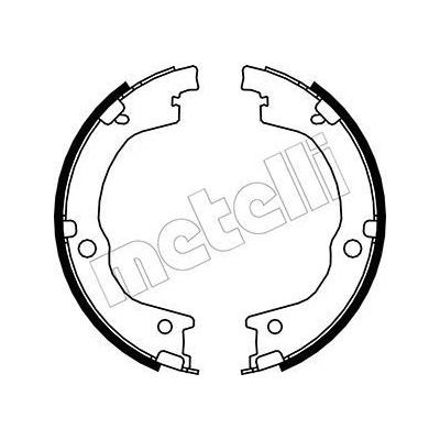 Sada brzd. čeľustí parkov. brzdy METELLI 53-0230