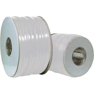 EFB Elektronik Плосък телефонен кабел, 4 жила, 100 метра ролка, светло сив (91105.100)