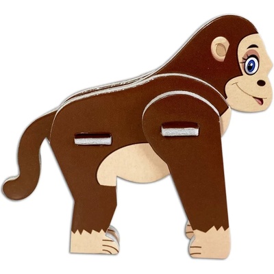 Akar 3D Макет Akar - Горила (92-676)