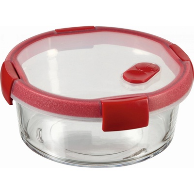 Curver Smart Cook Dóza kulatá Transparentní/Červená 0,6 l