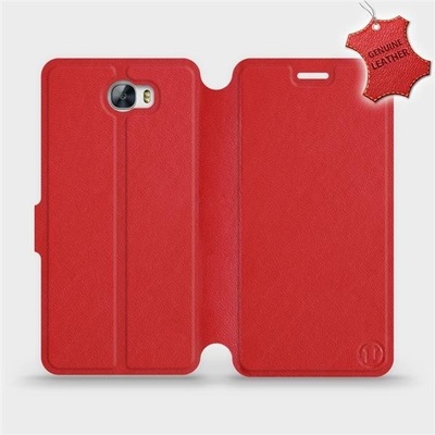 Mobiwear Flip pouzdro Huawei Y6 II Compact kožené Červené – Zboží Mobilmania