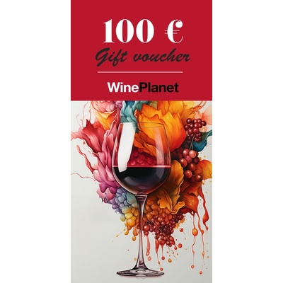 Darčeková poukážka Wineplanet 100€