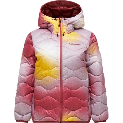 Peak Performance Дамско пухено яке Peak Performance Women's Aop Helium Down Hood Down jacket - Sunny Melt - размер XL (104-6461-0116)