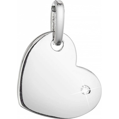 Pavona Pavona Stříbrný přívěsek Srdíčko se zirkonem 14020.1