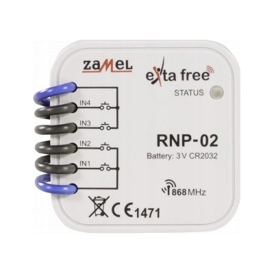 Relé Zamel 230 V IP20